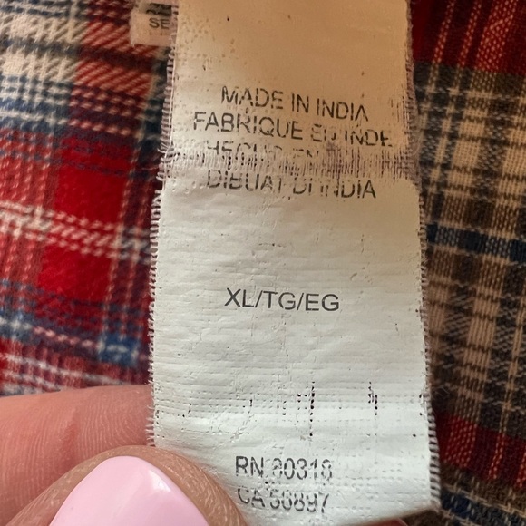 Vintage Y2K Lucky Brand American patchwork western SS pearl snap shirt XL cowboy - Picture 6 of 11